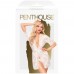 Соблазнительный белый пеньюар со стрингами Penthouse Sweet Retreat XL