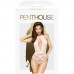Кружевное белое тедди с глубоким вырезом Penthouse Toxic Powder L/XL