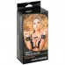 Кожаные черные наручники Lady's Arsenal Limited Edition