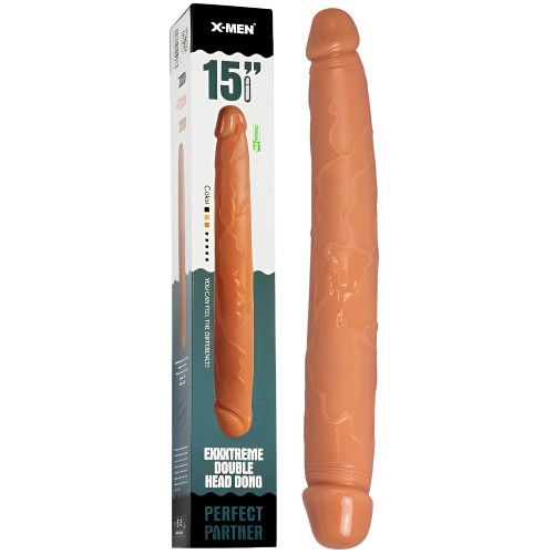 Двухголовый фаллоимитатор X-Men Exxxtreme Double Head Dong 39 см Двухголовый фаллоимитатор X-Men Exxxtreme Double Head Dong 39 см