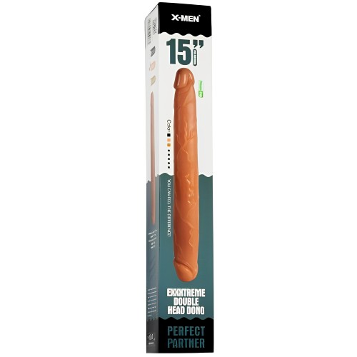 Двухголовый фаллоимитатор X-Men Exxxtreme Double Head Dong 39 см Двухголовый фаллоимитатор X-Men Exxxtreme Double Head Dong 39 см