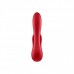 Смарт-вибратор с клиторальным стимулятором Satisfyer Double Flex красный