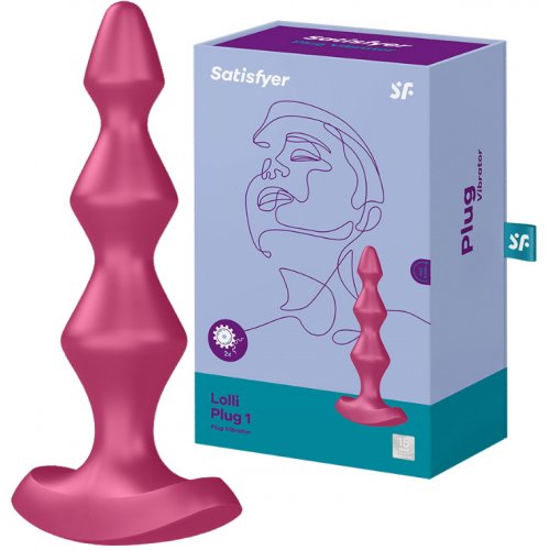 Анальная виброёлочка Satisfyer Lolli Plug 1 розовая Анальная виброёлочка Satisfyer Lolli Plug 1 розовая