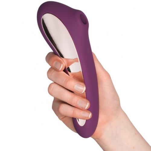 Вакуумно-волновой вибратор Satisfyer Dual Kiss фиолетовый Вакуумно-волновой вибратор Satisfyer Dual Kiss фиолетовый