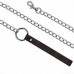 Ошейник с поводком Bondage Fetish Pleasure collar