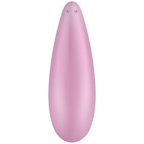 Вакуумный смарт-стимулятор клитора с вибрацией Satisfyer Curvy 3+ розовый Вакуумный смарт-стимулятор клитора с вибрацией Satisfyer Curvy 3+ розовый