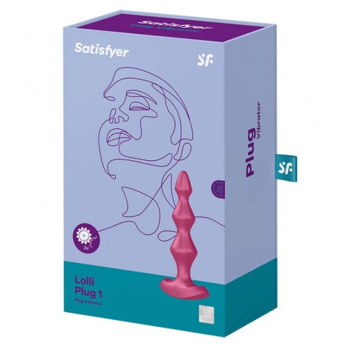 Анальная виброёлочка Satisfyer Lolli Plug 1 розовая Анальная виброёлочка Satisfyer Lolli Plug 1 розовая