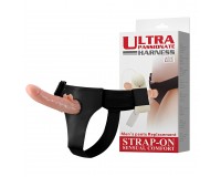 Страпон с клиторальным отростком и ротацией Ultra Passionate Harness