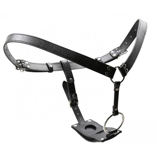 Ремень для страпона с анальной и вагинальной втулками Ремень для страпона с анальной и вагинальной втулками