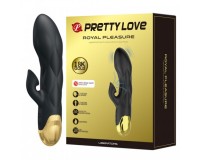 Вибратор с вакуумным стимулятором Royal Pleasure Uberators