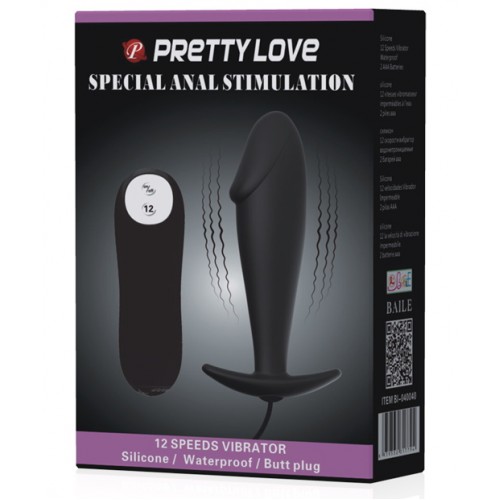 Анальная втулка с вибрацией Special Anal Stimulation Анальная втулка с вибрацией Special Anal Stimulation