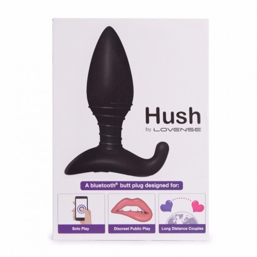 Анальная смарт-пробка Lovense Hush диаметр 4,45 см Анальная смарт-пробка Lovense Hush диаметр 4,45 см