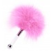 Розовый перьевой тиклер Theatre 13 см