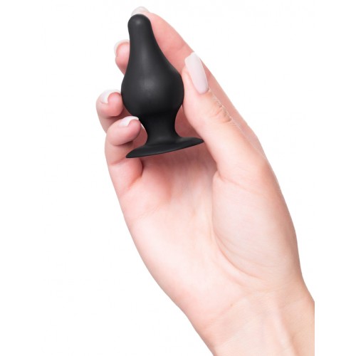 Черная анальная втулка Erotist Spade XS Черная анальная втулка Erotist Spade XS