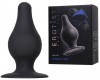 Черная анальная втулка Erotist Spade M