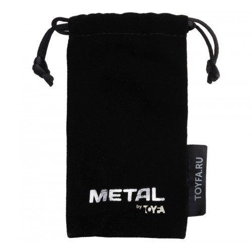 Металлическая анальная пробка Metal By Toyfa со светодиодами Металлическая анальная пробка Metal By Toyfa со светодиодами