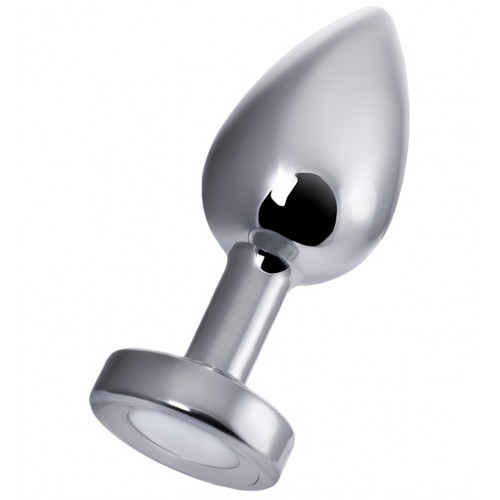 Металлическая анальная пробка Metal By Toyfa со светодиодами Металлическая анальная пробка Metal By Toyfa со светодиодами