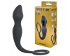 Анальная пробка с кольцом на пенис Spice it up Sensation Dark Grey