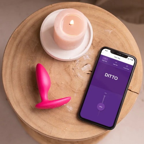 Анальная смарт-втулка с вибрацией We-Vibe Ditto Plus розовый Анальная смарт-втулка с вибрацией We-Vibe Ditto Plus розовый