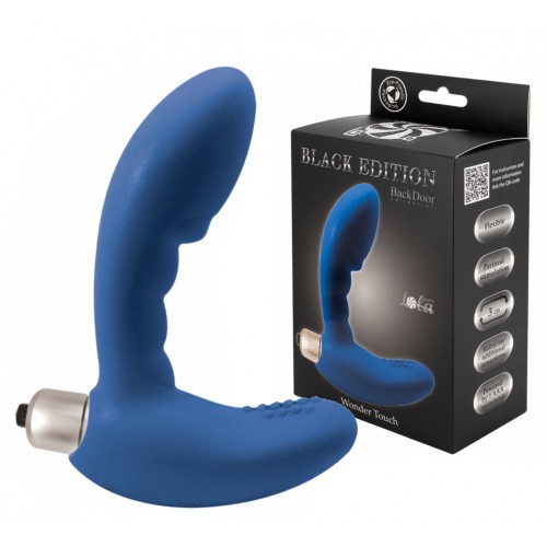 Стимулятор простаты с вибрацией Wonder Touch Blue Стимулятор простаты с вибрацией Wonder Touch Blue