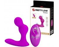 Перезаряжаемый вибростимулятор простаты Pretty Love Terrance с пультом ДУ
