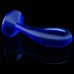 Стимулятор простаты Lovetoy Flawless Clear Prostate Plug синего цвета 15 см Стимулятор простаты Lovetoy Flawless Clear Prostate Plug синего цвета 15 см