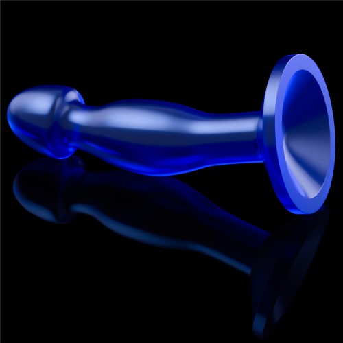 Анальная втулка Lovetoy Flawless Clear Prostate Plug синего цвета 17 см Анальная втулка Lovetoy Flawless Clear Prostate Plug синего цвета 17 см