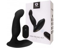 Перезаряжаемый вибростимулятор простаты S-Hande High Feeling-Rct c пультом ДУ