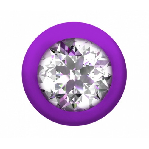 Анальная цепочка с кристаллом Emotions Buddy Purple Анальная цепочка с кристаллом Emotions Buddy Purple