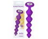 Анальная цепочка с кристаллом Emotions Chummy Purple