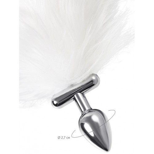 Втулка со светящимся хвостом и сменной пробкой с кристаллом 26 см Втулка со светящимся хвостом и сменной пробкой с кристаллом 26 см