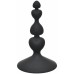 Анальная елочка на присоске First Time Sweetheart Plug Black