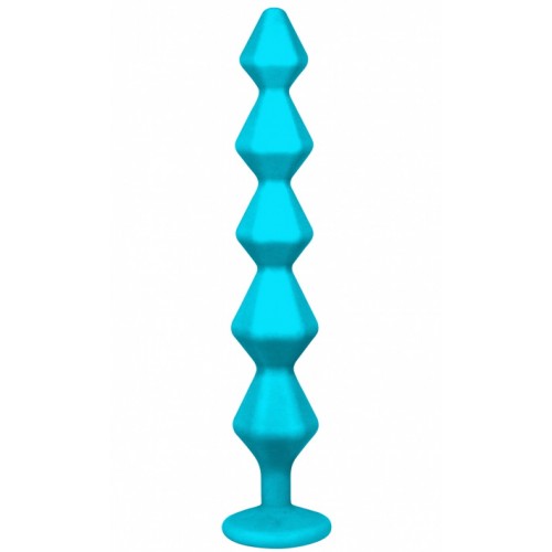 Анальная цепочка с кристаллом Emotions Chummy Turquoise Анальная цепочка с кристаллом Emotions Chummy Turquoise