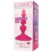 Розовая анальная втулка на присоске Cosmo Ladys Dream
