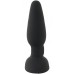 Вибровтулка с пульсацией в основании и дистанционным пультом управления Black Velvets Вибровтулка с пульсацией в основании и дистанционным пультом управления Black Velvets