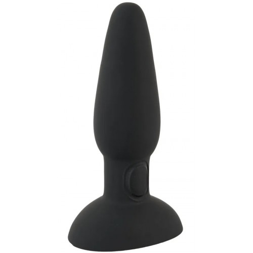 Вибровтулка с пульсацией в основании и дистанционным пультом управления Black Velvets Вибровтулка с пульсацией в основании и дистанционным пультом управления Black Velvets