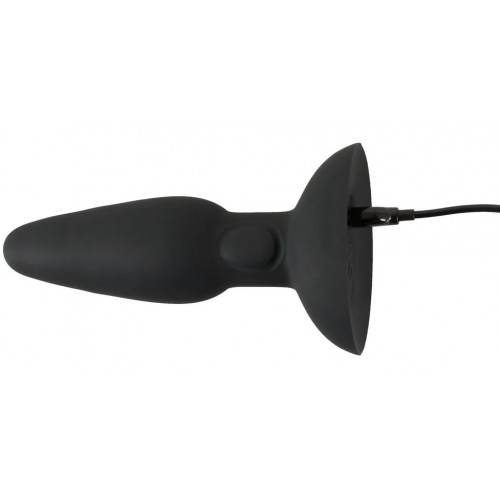 Вибровтулка с пульсацией в основании и дистанционным пультом управления Black Velvets Вибровтулка с пульсацией в основании и дистанционным пультом управления Black Velvets