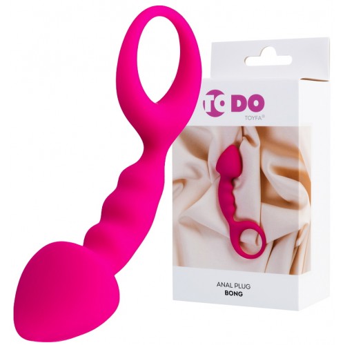 Силиконовая анальная втулка ToDo by Toyfa Bong Силиконовая анальная втулка ToDo by Toyfa Bong