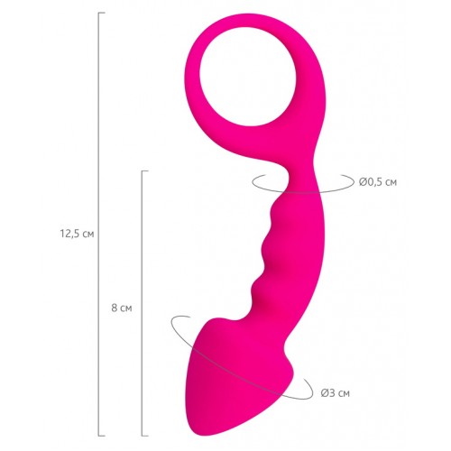 Силиконовая анальная втулка ToDo by Toyfa Bong Силиконовая анальная втулка ToDo by Toyfa Bong