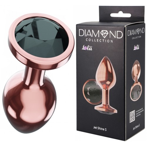 Анальная пробка Diamond Jet Shine S розовое золото Анальная пробка Diamond Jet Shine S розовое золото
