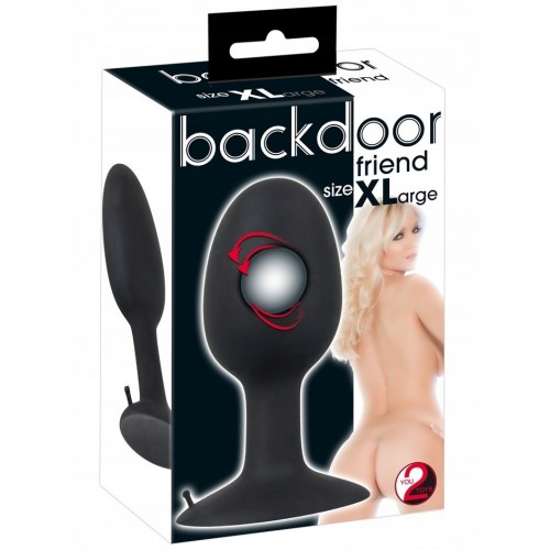 Втулка анальная со смещенным центром тяжести Backdoor Friend XL Втулка анальная со смещенным центром тяжести Backdoor Friend XL