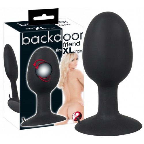 Втулка анальная со смещенным центром тяжести Backdoor Friend XL Втулка анальная со смещенным центром тяжести Backdoor Friend XL