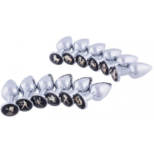 Анальная пробка из стали Zodiac Taurus S Анальная пробка из стали Zodiac Taurus S