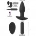 Анальная вибровтулка с дистанционным пультом управления Black Velvets Анальная вибровтулка с дистанционным пультом управления Black Velvets