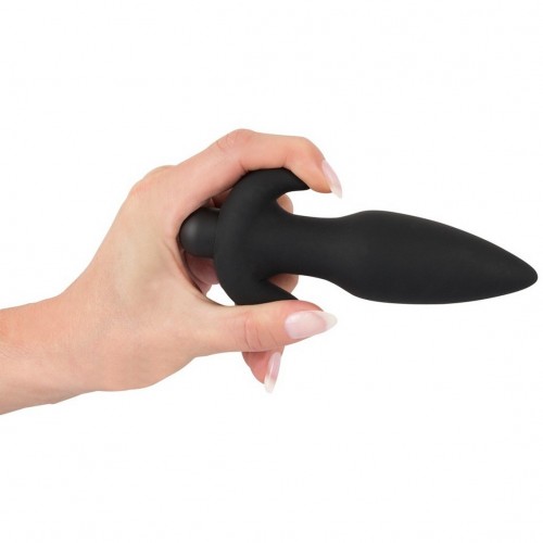 Анальная вибровтулка с дистанционным пультом управления Black Velvets Анальная вибровтулка с дистанционным пультом управления Black Velvets