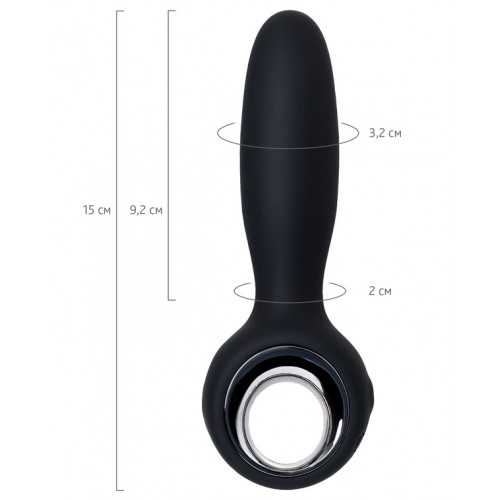 Анальный стимулятор с вибрацией Popo Pleasure by Toyfa Sagitta Анальный стимулятор с вибрацией Popo Pleasure by Toyfa Sagitta