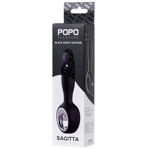 Анальный стимулятор с вибрацией Popo Pleasure by Toyfa Sagitta Анальный стимулятор с вибрацией Popo Pleasure by Toyfa Sagitta