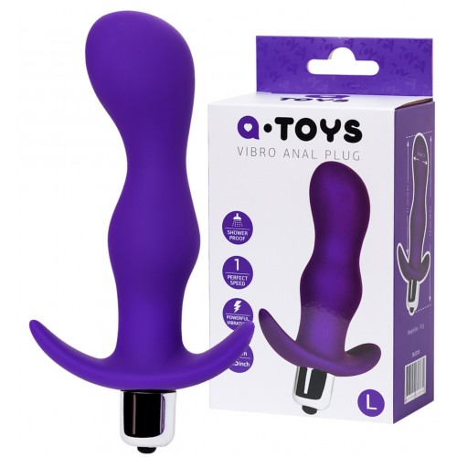 Анальная пробка с вибрацией A-Toys by Toyfa Kamet L Анальная пробка с вибрацией A-Toys by Toyfa Kamet L