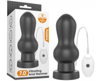 Большая анальная пробка с вибрацией King Sized Vibrating Anal Rammer 18 см