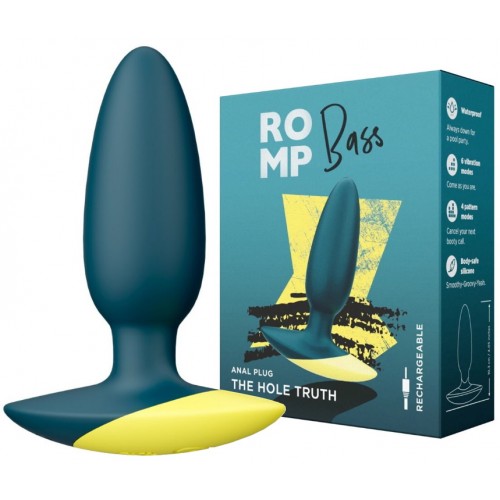 Анальная вибровтулка Romp Bass Анальная вибровтулка Romp Bass